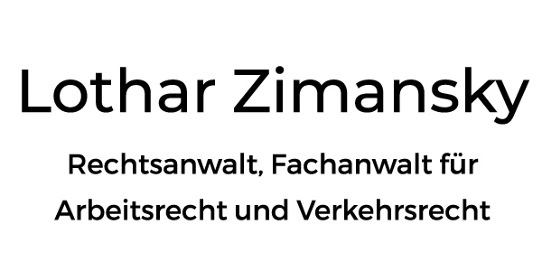 Rechtsanwalt Lothar Zimansky Erkelenz Logo